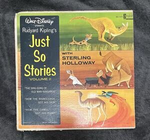 Disneyland Records Rudyard Kipling Just So Stories Vol. II Vinyl LP